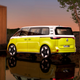 Imagen para el artículo titulado Vuelve la mítica furgoneta hippie de Volkswagen en versión eléctrica